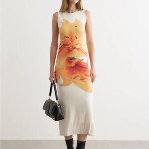 INCU COLLECTION
Lily Printed Dress - ORANGE PRINT (Australian Made)